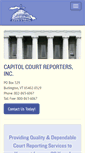 Mobile Screenshot of capitolcourtreporters.com